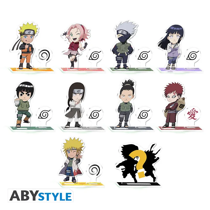 NARUTO SHIPPUDEN - Mini Acrylic Stand 5cm Surprise bag - 1 Unidade Aleatória